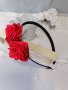 Диадема ''Две червени рози'', снимка 3
