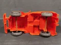 СТАРА РЕТРО ПЛАСТМАСОВА КОЛА ИГРАЧКА JEEP WILLYS, снимка 6