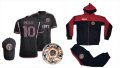 INTER MIAMI MESSI екип  С дълъг ръкав + Екип с Къс ръкав + Калци 2024 , снимка 2
