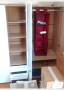 Голям петкрилен гардероб с шкаф и 3 чекмеджета, снимка 4