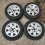 4бр джанти за Vw с 2бр гуми 185/65 R14, снимка 1