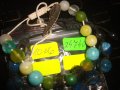 2 СКЪПОЦЕННИ ГРИВНИ НЕФРИТ ТЮРКОАЗ ЛАЗУРИТ ЯСПИС КРИСТАЛ ХЕНД МЕЙД АРТ ИЗРАБОТКА 24740, снимка 3