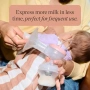 Нова Tommee Tippee електрическа помпа за кърма гърди USB 24мм 2 режима 9 нива, снимка 5