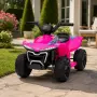 Детско акумулаторно ATV 6V 25W – Електрическо ATV с LED светлини за деца 1.5+ години, розово, снимка 1