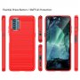 Nokia  G21 - Противоударен Силиконов Гръб - Карбон, снимка 3