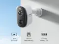 BASEUS Смарт камера външна Security N1, 2K, 16GB EMMC, WiFi (2-камери + HomeStation Kit, снимка 7