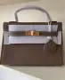 Нова чанта Hermes Kelly mini 19cm, снимка 3