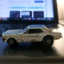 ВИНТИДЖ ERTL: Ford Mustang 64 1/2 "The Muscle Car" – Закупен 1989 г. в Германия!, снимка 6