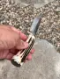 Красив ловен нож Boker с дръжка от еленски рог. (005), снимка 6