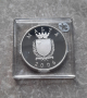 Възпоменателна сребърна монета 5 Liri Sir Temistokle Zammit, снимка 2