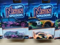 Колички Hot Wheels NEON SPEEDERS/ Хот Уилс - 7 модела / 011, снимка 4