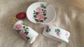Порцеланов комплект от три части., снимка 4