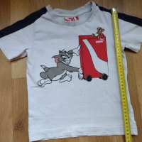 Tom and Jerry / PUMA / детска тениска на Том и Джери, снимка 5 - Детски тениски и потници - 42853269