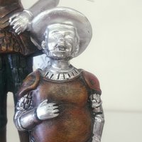 Статуетка Дон Кихот и Санчо Панса фигура 24см, снимка 5 - Статуетки - 39847073
