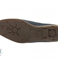 Ликвидация! Мъжки велурени мокасини Сини Нови с етикет летни обувки, снимка 3 - Мокасини - 33765145