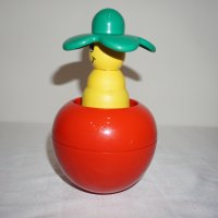 Vintage Рядка LEGO Музикална играчка ябълка Primo Duplo Musical Apple Toy 2973 Roly Poly, снимка 11 - Колекции - 44225955