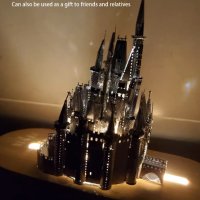 3D метален пъзел Замъкът на Пепеляшка - Направи си сам, снимка 10 - Пъзели - 40564082