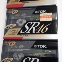 TDK SR хром японски аудиокасети , снимка 1 - Аудио касети - 44397191