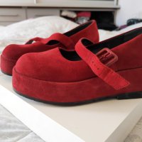Червени обувки Camper, номер 36, снимка 8 - Дамски обувки на ток - 42769969