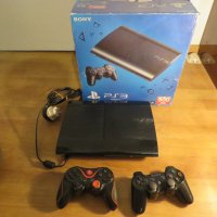 Конзола PS3 - 500GB с два джойстика и 21 игри за любителите на оръжията, колите и приключенията, снимка 1 - PlayStation конзоли - 34918977