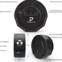  Проектор звездна галактика с Bluetooth високоговорител Peecla Galaxy, снимка 7 - Детски нощни лампи - 42478489