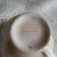 Много стара чашка за кафе, костен порцелан, снимка 2 - Колекции - 44602443