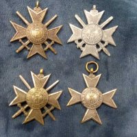 Военни войнишки орден за храброст / различни, снимка 3 - Антикварни и старинни предмети - 34974188