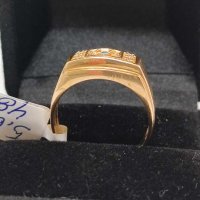 Златен пръстен-5,65гр/14кр, снимка 5 - Пръстени - 44476746