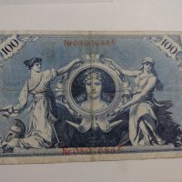 Райх банкнота - Германия - 100 марки / 1908 година- 17919, снимка 7 - Нумизматика и бонистика - 31035166