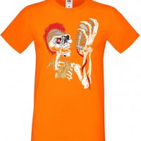 Мъжка тениска Sceleton singer,Изненада,Повод,Подарък,Празник, снимка 3 - Тениски - 37652694