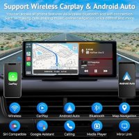 Нов HD Тъчскрийн Авто Дисплей - CarPlay, Android, Bluetooth, GPS за кола автомобил, снимка 2 - Друга електроника - 44396926