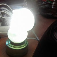 Малка електрическа нощна лампа с формата на газова лампа, снимка 5 - Други ценни предмети - 37029815