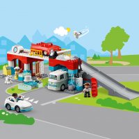 LEGO® DUPLO® Town 10948 - Паркинг и автомивка, снимка 5 - Конструктори - 34931981