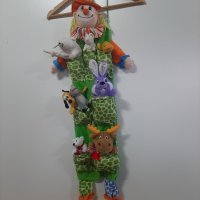 клоун пълен с плюшки Икеа 20 лв, снимка 2 - Плюшени играчки - 44232362