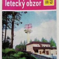 Антикварни   списания за авиация "Letecký obzor" - 1989 г., снимка 14 - Списания и комикси - 36501539