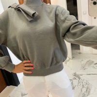 Ефектен пуловер ZARA, снимка 1 - Блузи с дълъг ръкав и пуловери - 37611116