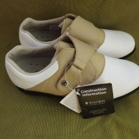 Дамски кожени голф обувки FootJoy номер 38, НОВИ с етикет, снимка 1 - Голф - 40219750