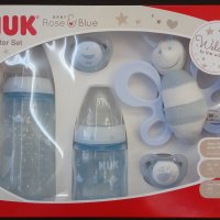 NUK Комплект за новородено BLUE, снимка 1 - Прибори, съдове, шишета и биберони - 30259170