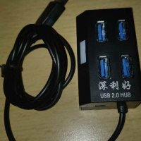 USB 2.0 Hub - различни видове, снимка 6 - Друга електроника - 30965694
