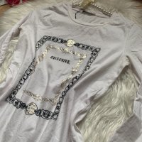 Блуза Страдивариус, снимка 2 - Блузи с дълъг ръкав и пуловери - 31154150