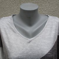 3XL Блуза в сиви цветове , снимка 2 - Блузи с дълъг ръкав и пуловери - 39828907
