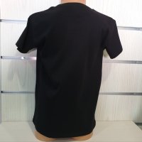 Нова детска черна тениска с трансферен печат България - Азбука, снимка 3 - Детски тениски и потници - 29898947