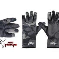 Зимни ръкавици FOX Rage Thermal Camo Gloves, снимка 1 - Екипировка - 42826575