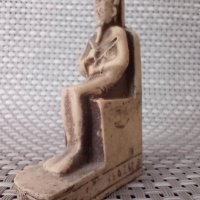 Египетска статуетка на Египетска Богиня , от камък, снимка 1 - Статуетки - 39159134
