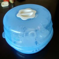 Бебешки стерилизатор за микровълнова печка, снимка 3 - Стерилизатори - 33745137