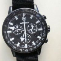 Wenger хронограф швейцарски мъжки ръчен часовник, снимка 3 - Колекции - 42274136