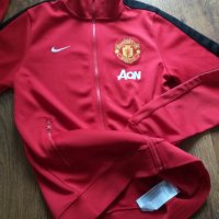  Nike Manchester United - страхотно мъжко горнище, снимка 5 - Спортни дрехи, екипи - 35142527