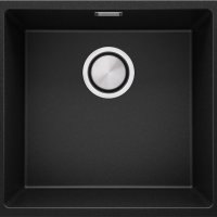 Кухненска Мивка от Гранит модел Лондон Слим 460 x 440 мм - черен, снимка 1 - Други - 38223314