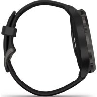 НОВ Garmin Vivomove 3 Sport Smartwatch със силиконова каишка, Black, 24 МЕСЕЦА ГАРАНЦИЯ, снимка 2 - Смарт часовници - 42891613