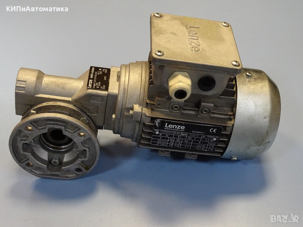 мотор редуктор червячен Lense 4481-Asten MO63FC1/MDERAXX Worm Reducer size-045 ratio-28, снимка 1